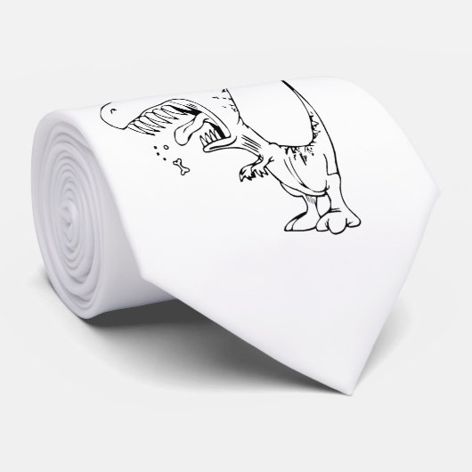 恐竜のタイ ネクタイ (ロール)