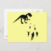 恐竜のチャシー – ラベル!あなたは! ポストカード (正面/裏面)