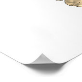 恐竜のテーマ結婚の歓迎 ポスター (角)