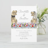 恐竜のテーマ野花 招待状 (スタンド正面)