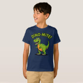 恐竜のテーマ Tシャツ (正面フル)