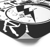 恐竜のドラム遊音楽のTレックス ポスター (角)