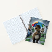 恐竜のノート。 ノートブック (内部)