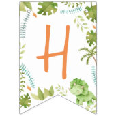 恐竜のバンティング旗 バンティングフラッグ (第2の旗)