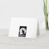 恐竜のバースデー・カード カード (裏面)