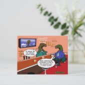 恐竜のバー ポストカード (スタンド正面)