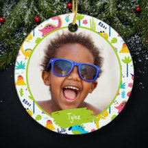 恐竜のパタカラフルーンの子供の名前フォトクリスマス