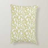 恐竜のパターン01w.イエローBG アクセントクッション (裏面(縦))