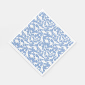 恐竜のパターン01w.LBlue BG スタンダードランチョンナプキン (角)