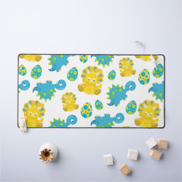 恐竜のパターン、かわいい恐竜、ベビーDino デスクマット