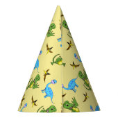 恐竜のパーティーの帽子 パーティーハット (裏面)
