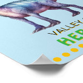 恐竜のパーティーデコールのサイン:エルビヴォアの谷 ポスター (角)