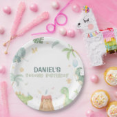 恐竜のパーティー紙プレート ペーパープレート (パーティー)