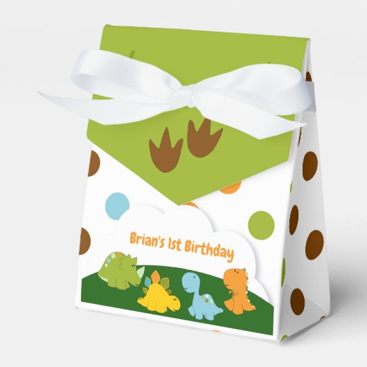 恐竜のビーフボックス フェイバーボックス (正面サイド)