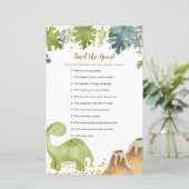 恐竜のフローラゲストゲームを見つける (スタンド正面)