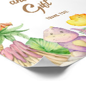 恐竜のベビーの書籍とギフト ポスター (角)