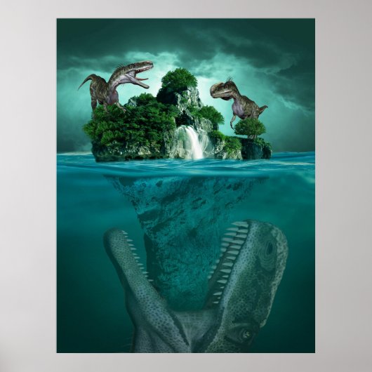 恐竜のポスター ポスター (正面)