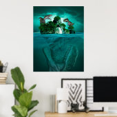 恐竜のポスター ポスター (ホームオフィス)