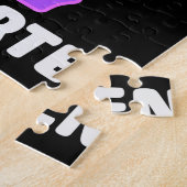 恐竜のポピンが幼稚園を通る ジグソーパズル (側面)