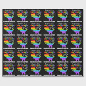 恐竜のポピンが幼稚園を通る ラッピングペーパー (フラット)