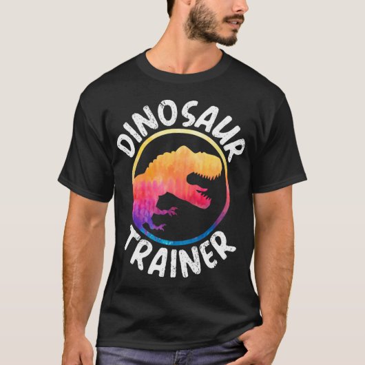 恐竜のポーDinoトレーナーハロウィーンの衣装レトロ Tシャツ (正面)