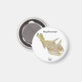 恐竜のマグネットRegaliceratops Greg Paul マグネット (正面/裏面)