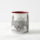 恐竜のマグPentaceratopsグレゴリーポール マグカップ (中央)