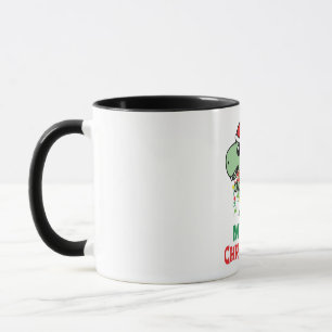 恐竜のメリークリスマス マグカップ