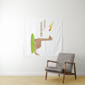 恐竜のメートボール タペストリー (インサイチュ(横))