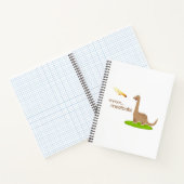 恐竜のメートボール ノートブック (内部)