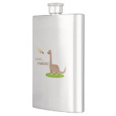 恐竜のメートボール フラスク (左)