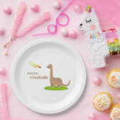 恐竜のメートボール ペーパープレート (パーティー)