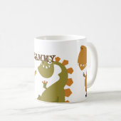 恐竜のランドマグ コーヒーマグカップ (正面右)