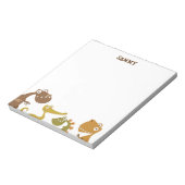 恐竜のランドメモ帳 ノートパッド (回転)