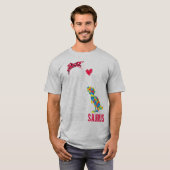 恐竜のレックス衣類の贈り物をグランドマザウルスする。おもしろい Tシャツ (正面フル)