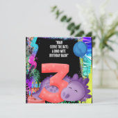 恐竜の三番目の誕生日パーティー セーブザデート (スタンド正面)