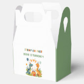 「恐竜の上を踏み越える誕生日 フェイバーボックス (オープン)