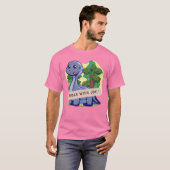 恐竜の世界の名言 Tシャツ (正面フル)
