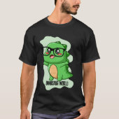 恐竜の世界の名言 Tシャツ (正面)