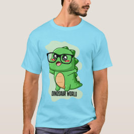 恐竜の世界の引用 Tシャツ