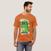 恐竜の世界の引用 Tシャツ (正面フル)