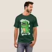 恐竜の世界の引用 Tシャツ (正面フル)