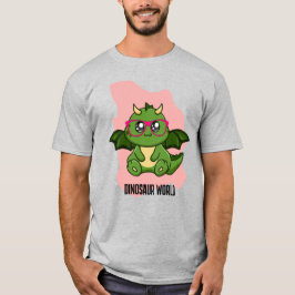 恐竜の世界の引用 Tシャツ