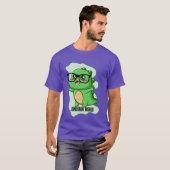 恐竜の世界の引用 Tシャツ (正面フル)
