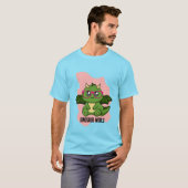 恐竜の世界の引用 Tシャツ (正面フル)