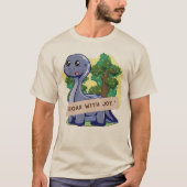 恐竜の世界の引用 Tシャツ (正面)