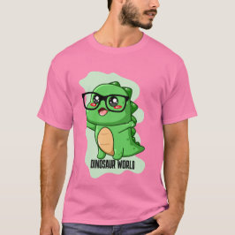 恐竜の世界の引用 Tシャツ