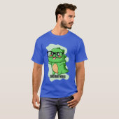 恐竜の世界の引用 Tシャツ (正面フル)