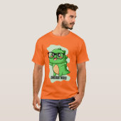 恐竜の世界の引用 Tシャツ (正面フル)