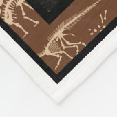 恐竜の世界 フリースブランケット (角)